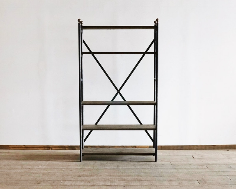 ��SOLD OUT��Eterno truss shelf��color/DARK OAK��