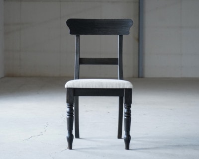 Brodia sweep chair(color/BLACK)