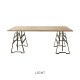 Eterno adjustable table