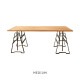 Eterno adjustable table