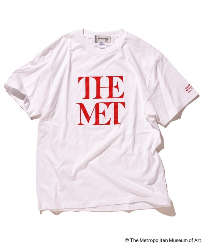 【THE MET×ARTIMATION】  ＬＯＧＯ　ＴＥＥ THEMET005