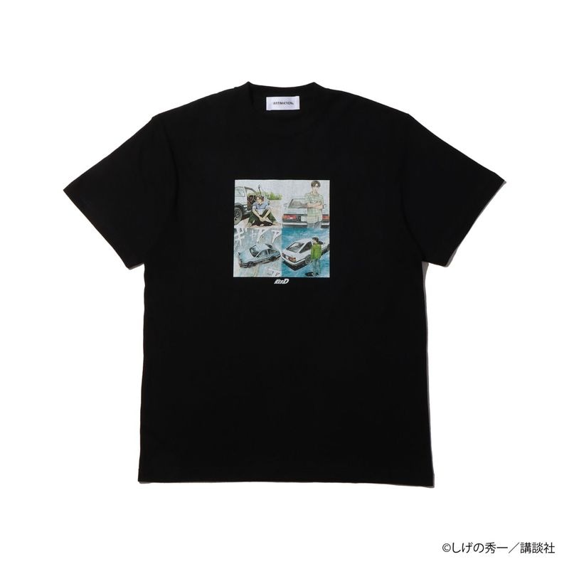 【頭文字D×ARTIMATION】 FOUR PANEL S/S TEE