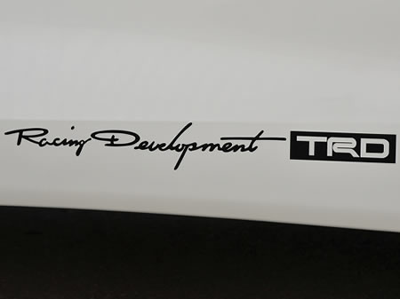 TRD STICKER / BLACK ステッカー ブラック 大・小 | TRD