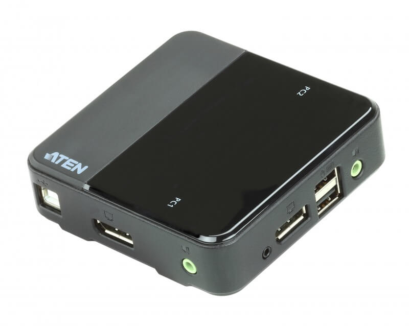 ATEN KVMスイッチ CS1782 2-Port USB 2.0 DVI KVMP™ Switch - CS1782, ATEN Desktop KVM