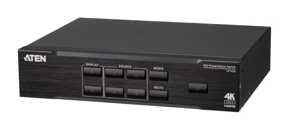 大特価！4Kビデオキャプチャー＆スイッチャー ATEN UC3430 クワッド 4K HDMI→USB-C UVC ビデオスイッチャー（AVミキサー