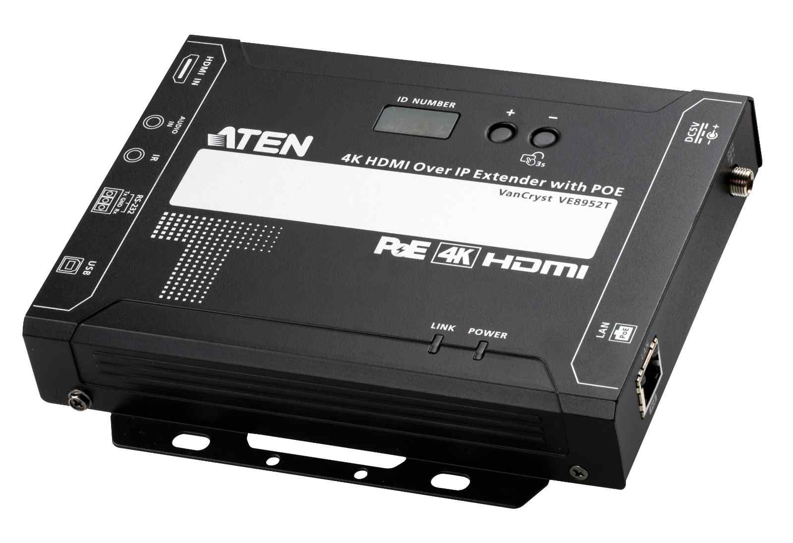 ATENビデオ延長トランスミッター&レシーバー VE8950T＆R　 IP/4K Video over IPレシーバー（4K HDMI対応） - VE8950R, ATEN