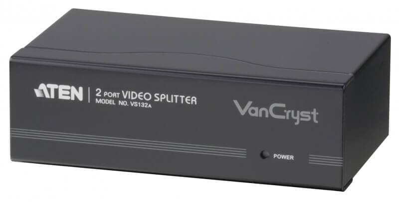 ATEN  2ポート ビデオ分配器 VS132A VGA 2分配器 - VS132A, ATEN ビデオ分配器/ビデオ延長分配器