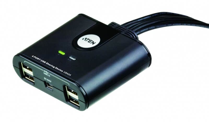 4ポート USB2.0 デバイス共有器 US424 | Shop ATEN | 高品質低価格の