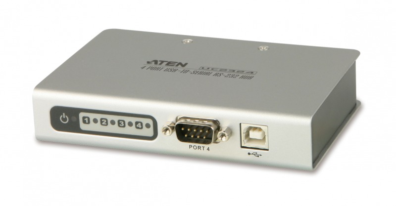 4ポート USB→シリアル RS-232 コンバーター UC2324 | Shop ATEN | 高