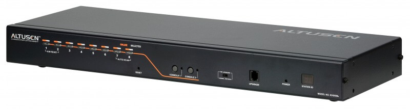 ■ATEN KVMスイッチ 8ポート/Cat5[法人・事業所限定][外直送元][店頭受取不可] 8-Port Cat 5 High-Density KVM Switch - KH1508, ATEN Cat 5 KVM