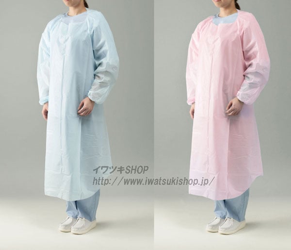 エプロン(超撥水)袖着き ５０枚入り エプロン(超撥水)袖着き 50枚入り