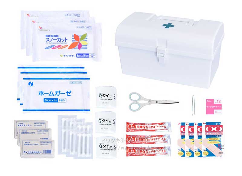 衛生医療用品・救急用品 Haya オオサキメディカル 基本から考えた救急セット オリジナル - アスクル