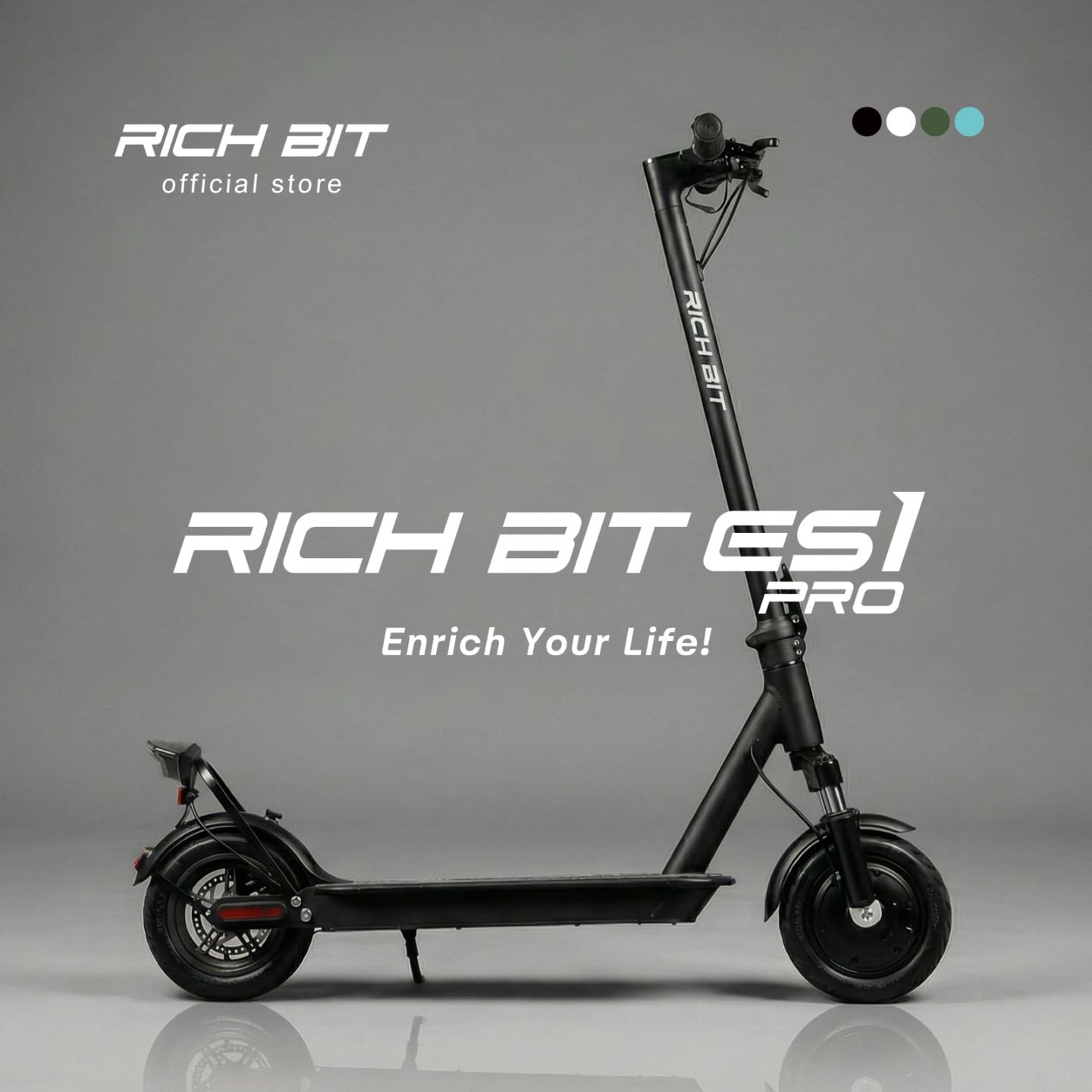 自転車本体 RICH BIT ES1pro 特定小型原付 電動キックボード RICHBIT ES1 Pro 免許不要 公道走行