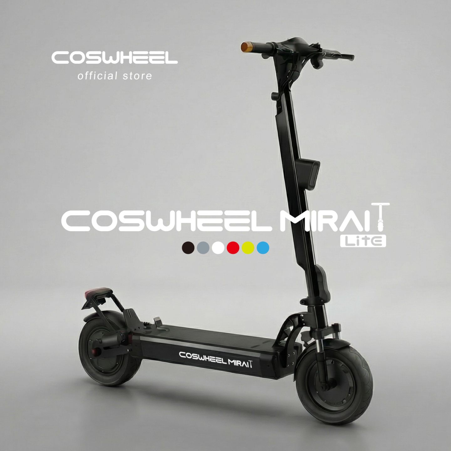 特定小型原動機付自転車】電動キックボード COSWHEEL MIRAI T Lite