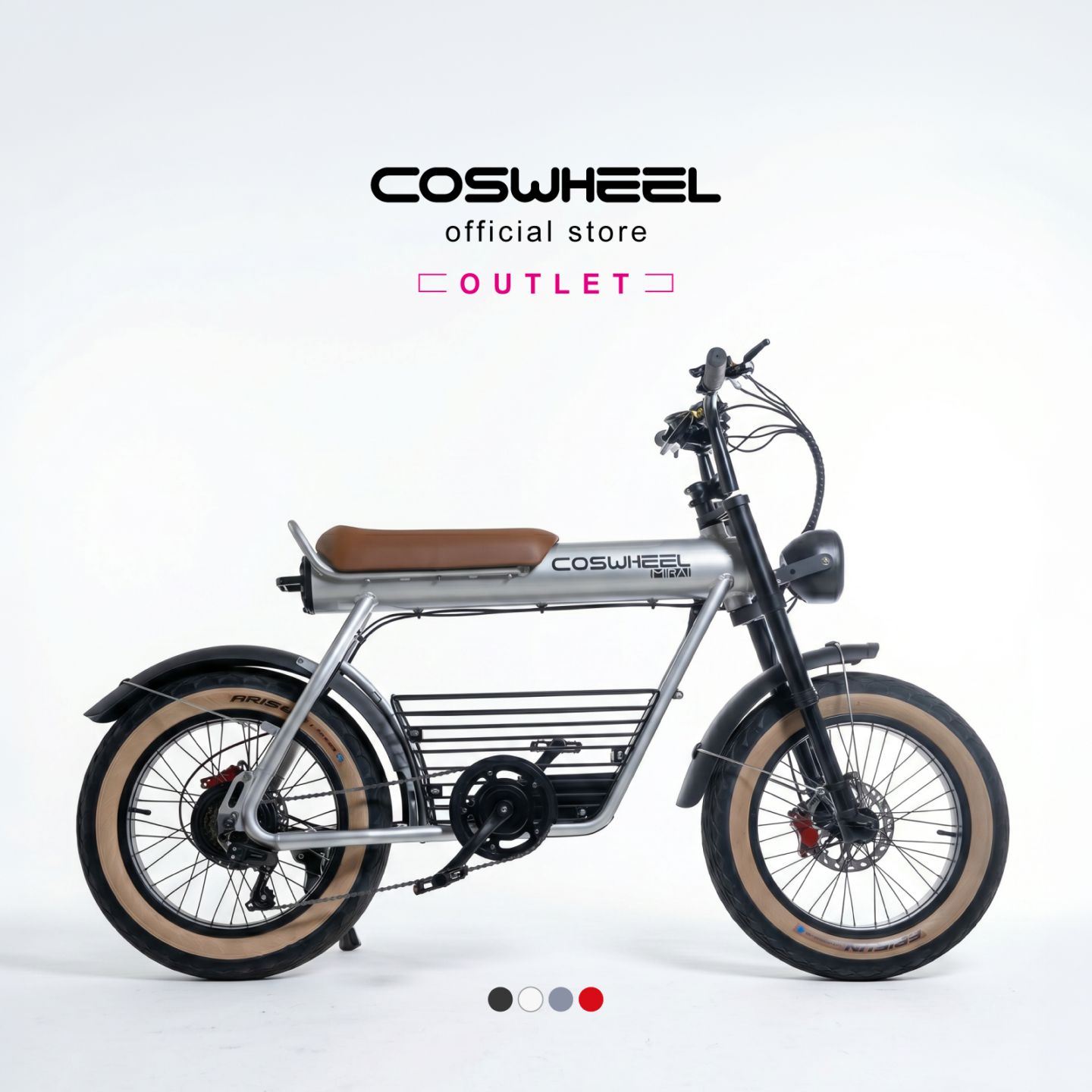電動アシスト自転車 COSWHEEL MIRAI GT