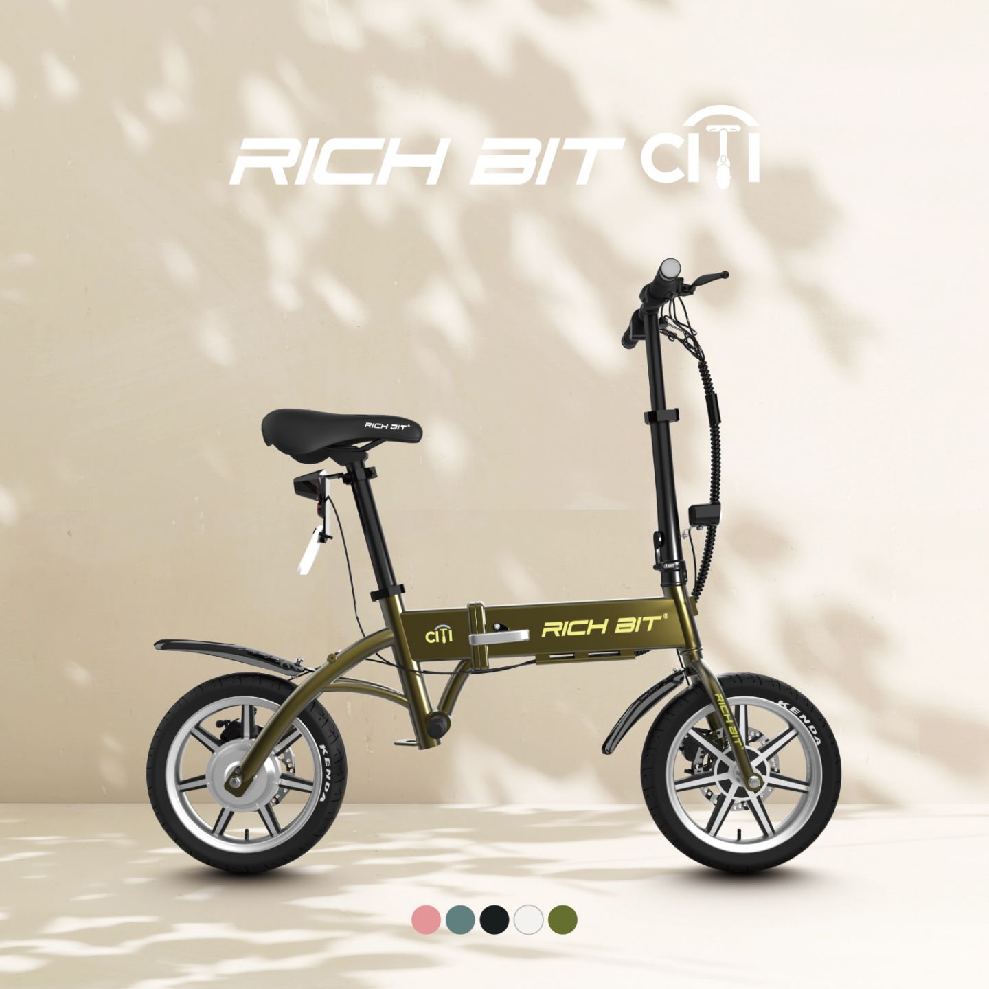 特定小型原付 自転車型 電動バイク RICHBIT CITY 免許不要 公道走行