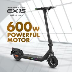 【11,000円引きキャンペーン開催中！】EVEREST XING EX15 特定小型原付 電動キックボード 業界最強600Wモーター搭載