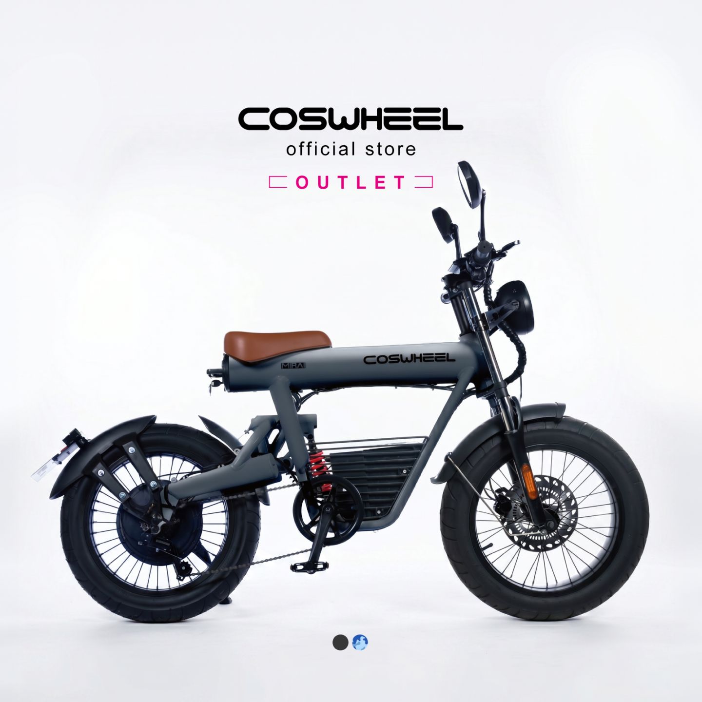 電動バイク COSWHEEL MIRAI / 1,000w 原付二種モデル