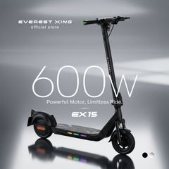 特定小型原動機付自転車】電動キックボード EVEREST XING EX15 600W