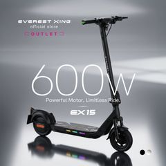特定小型原動機付自転車】電動キックボード EVEREST XING EX15 600W