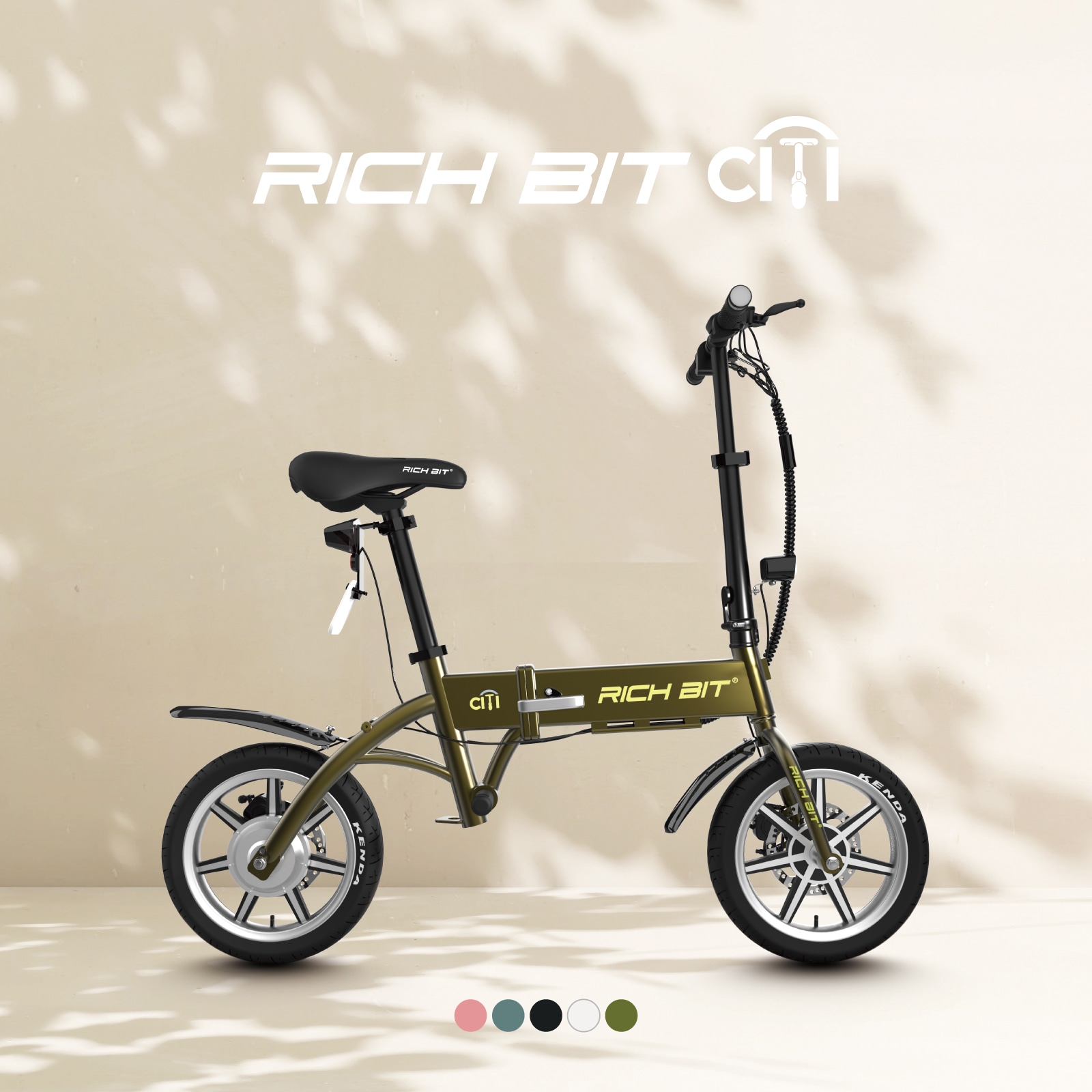特定小型原付 自転車型 電動バイク RICHBIT CITY 免許不要 公道