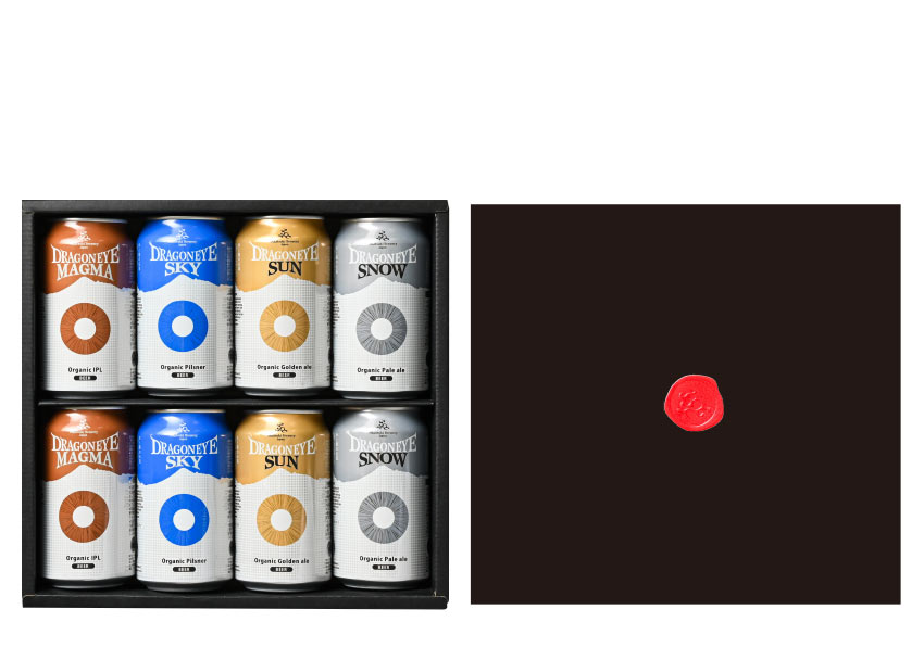 ギフト ドラゴンアイ[アソート] 8本入(350ml×8/各種2本) | ドラゴン