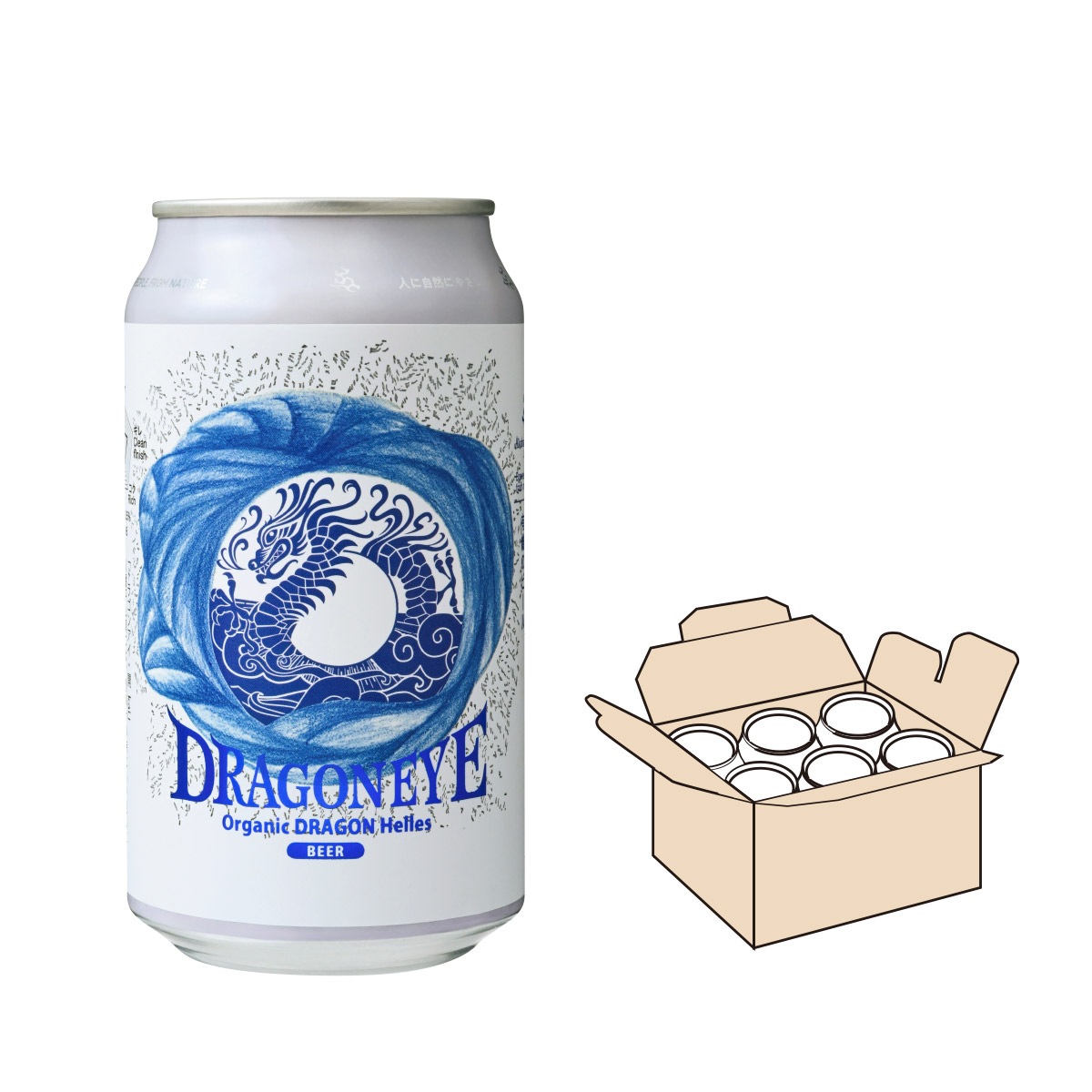 ドラゴンアイ［開-kai］Organic Dragon Helles（350ml×6） | ドラゴン