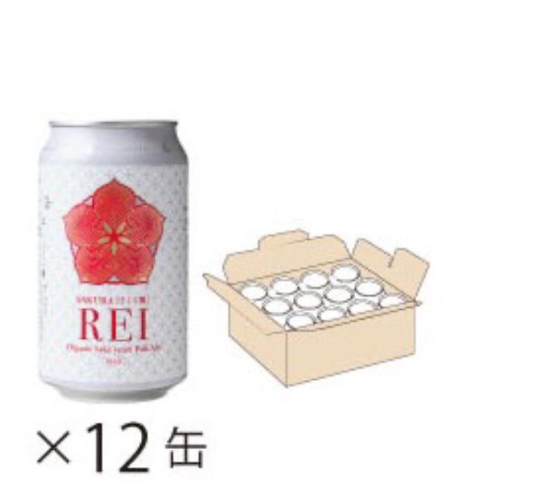 �ڿ��̸����SAKURA REI[��������]���������˥å��򥤡����ȥڡ��륨�����350ml��12��