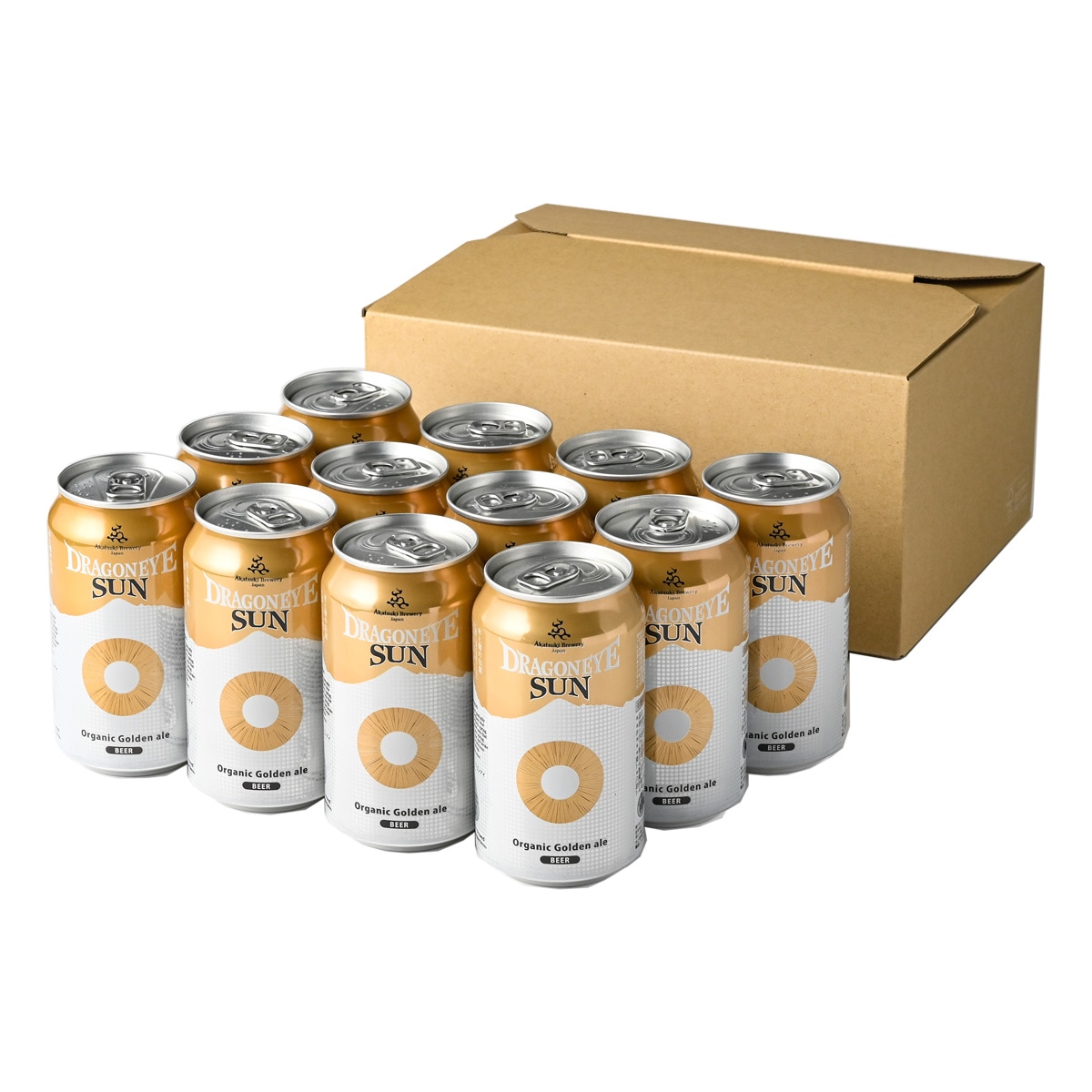 ドラゴンアイ[サン] オーガニックゴールデンエール 12本入(350ml×12本
