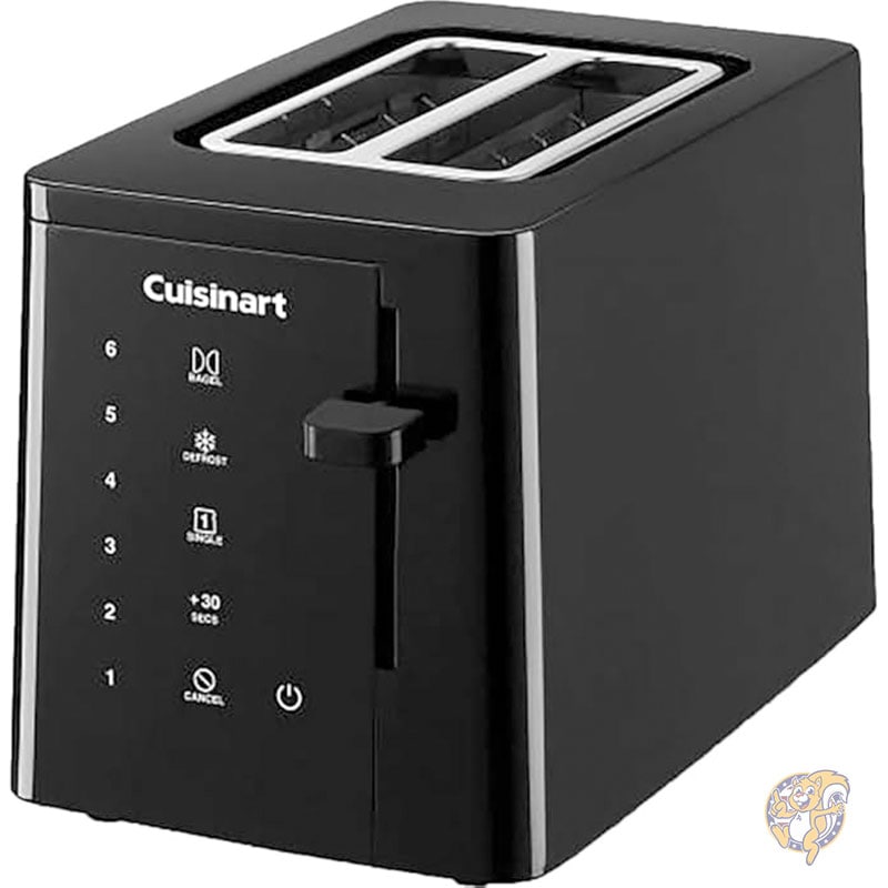 2スライス タッチスクリーン トースター CPT-T20 3.8cm ブラック Cuisinart クイジナート