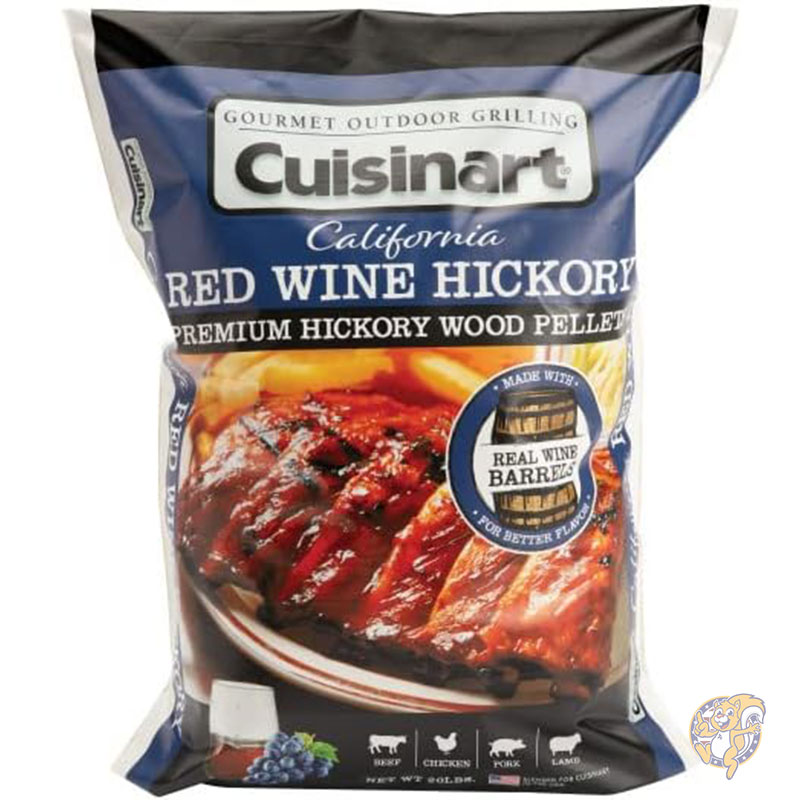 ヒッコリースモークペレット、カリフォルニアレッドワイン CWPL-203 9kg袋 Cuisinart クイジナート