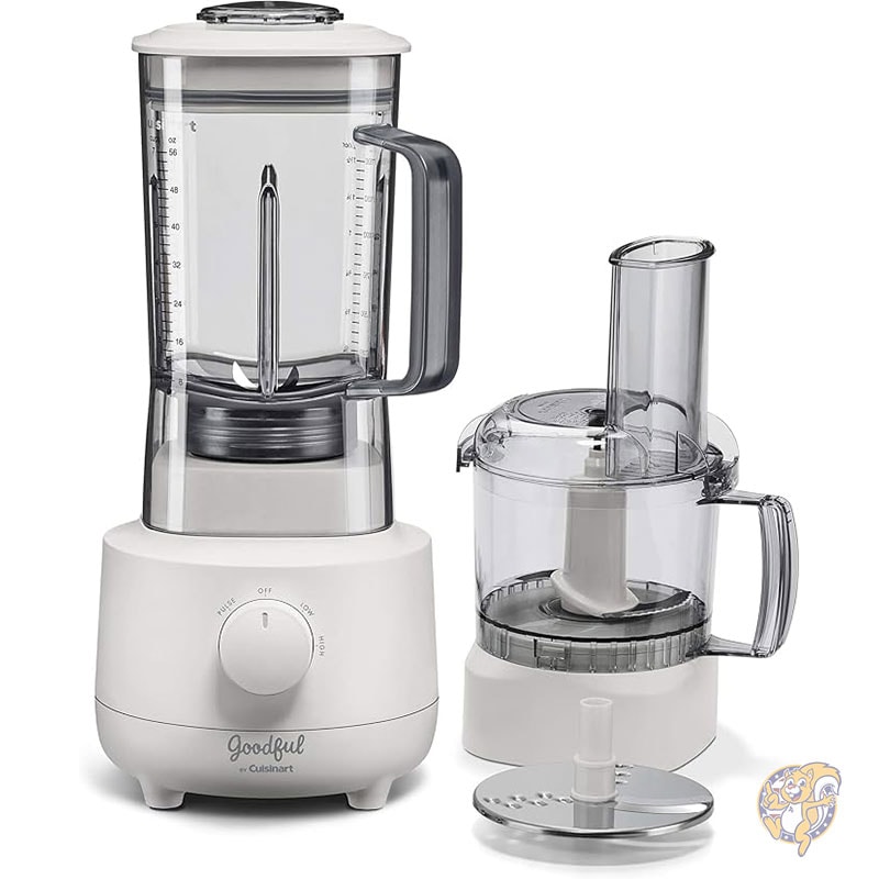 3カップ ミニ フードプロセッサー& 1.58kg ブレンダー、シェイク、スムージーなどに最適なブレンダー ホワイト BFP700GF (小) Cuisinart クイジナート