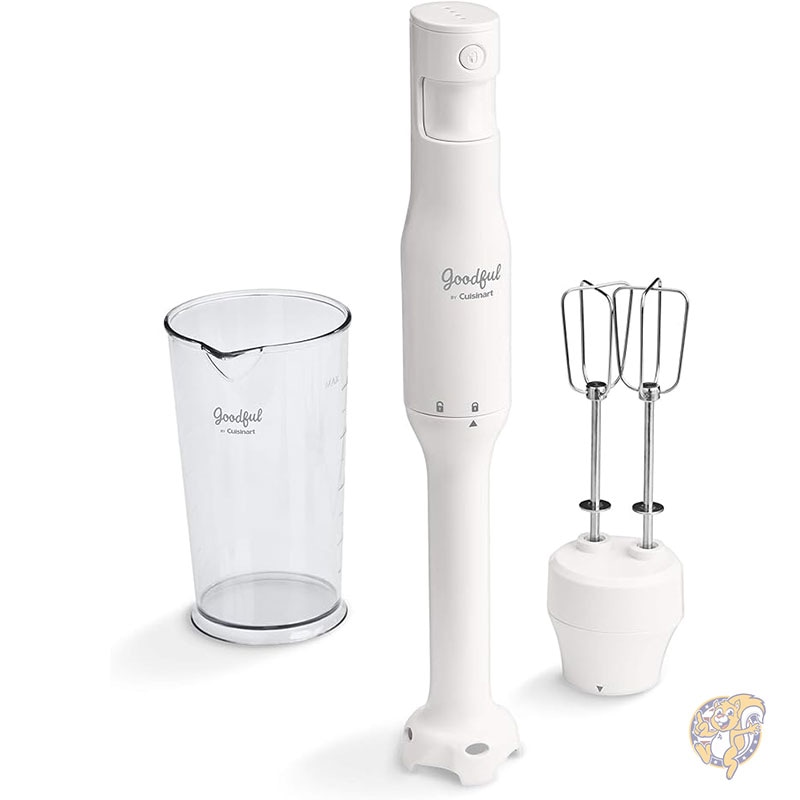 電動ハンドブレンダー＆ミキサー Goodful コレクション 400Wの電力 HB400GF Goodful by Cuisinart クイジナート