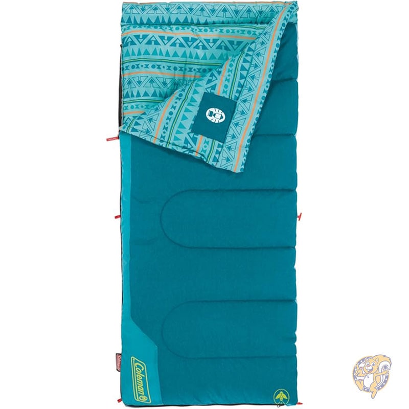 キッズ 50°F クールウェザースリーピングバッグ ティール コールマン Coleman