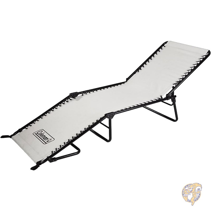 コンバータ サスペンション コット 4 つの背もたれと 2 つの足の位置を備えたリクライニング スチール フレーム 187cm/ 102kg までサポート コールマン Coleman