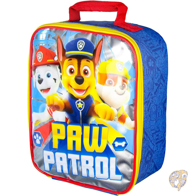 パウ・パトロール ランチボックス チェイス マーシャル ラブル 長方形ランチバッグ トート バイオワールド Bioworld