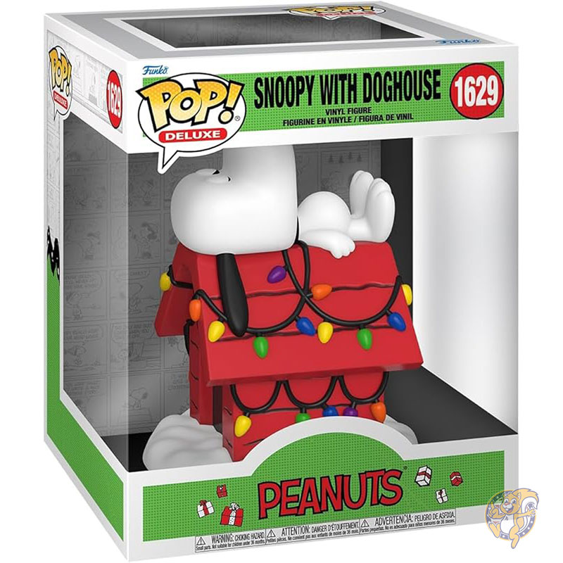 デラックス チャーリー・ブラウンのクリスマス スヌーピーとドッグハウス おもちゃ Funko Pop! ファンコポップ