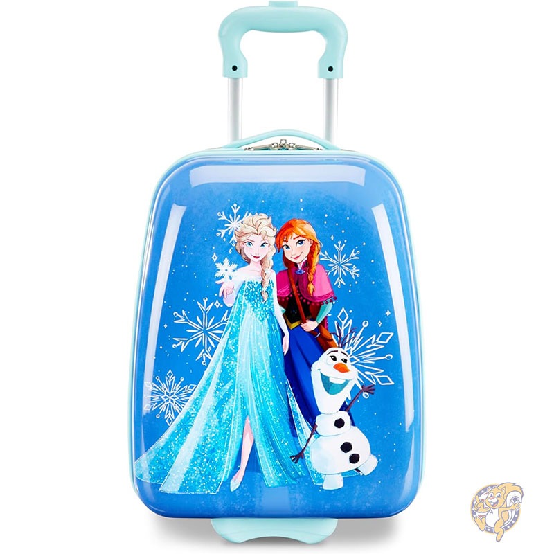 ディズニー アナと雪の女王 ユニセックス キッズ スーツケース ハードサイド 45cm ブルー 機内持ち込み20インチ 50cm アメリカンツーリスター American Tourister