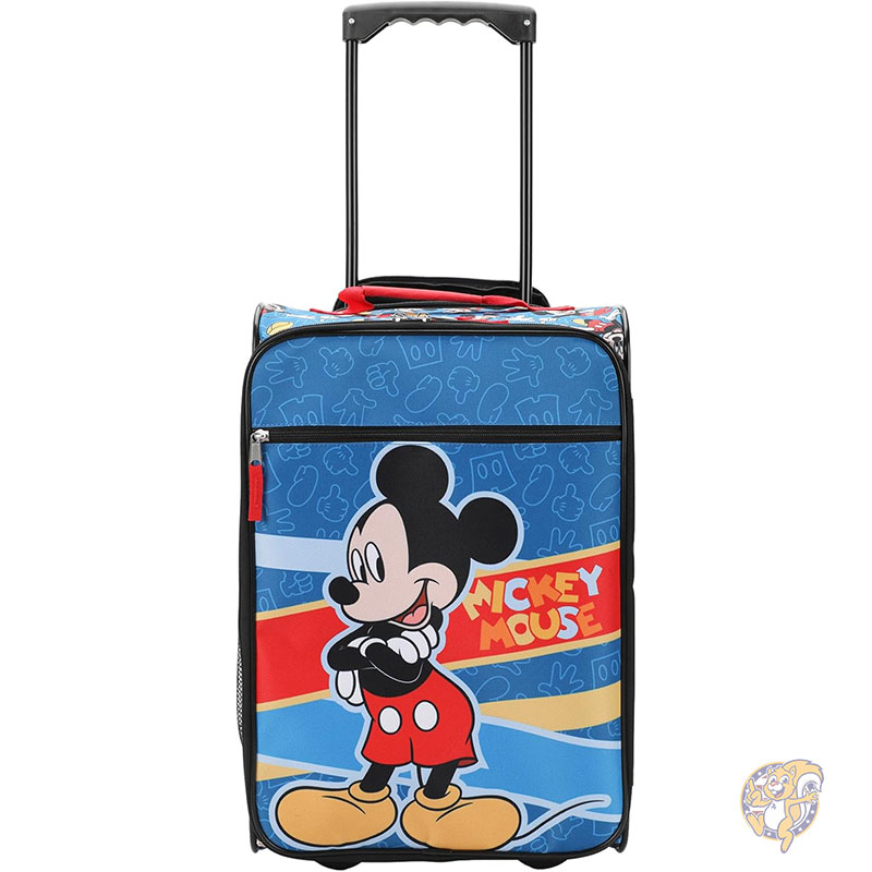 ディズニー ミッキーマウス スーツケース トラベルラゲッジ ブルー 45cm パイロットケース バイオワールド Bioworld