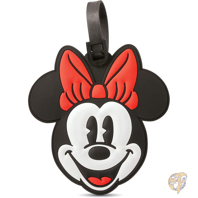 ディズニー ミニー ラゲッジタグ ミニーマウスヘッド 旅行カバン用 ワンサイズ アメリカンツーリスター American Tourister