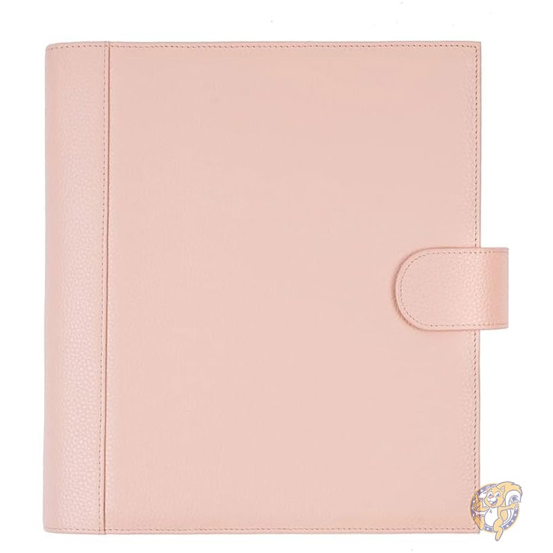 HP Classic 用 レザー カバー ペン ループ&カード スロット付き ペブルド ダスティ ローズ スケジュール帳カバー Moterm モターム