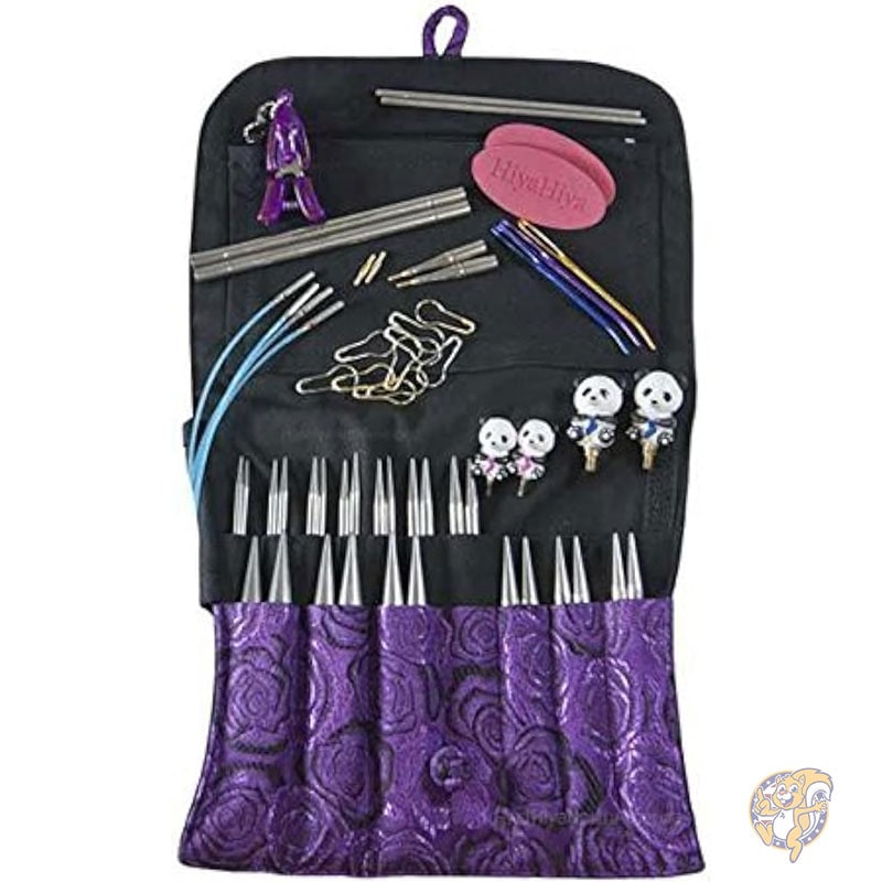 交換針セット 編み針セット シャープ 4インチ10cm ソーイング 手芸 HiyaHiya ヒヤヒヤ