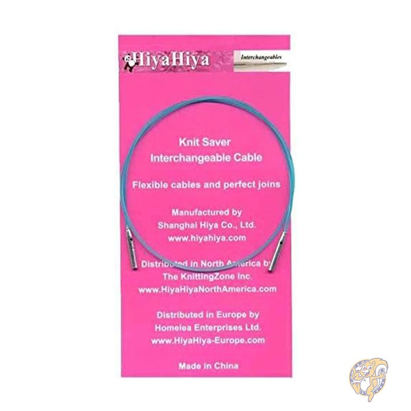 編み針セット 交換可能なニットセーバーケーブル 小 32インチ 81cm/34インチ 86cm ソーイング 手芸 HiyaHiya ヒヤヒヤ