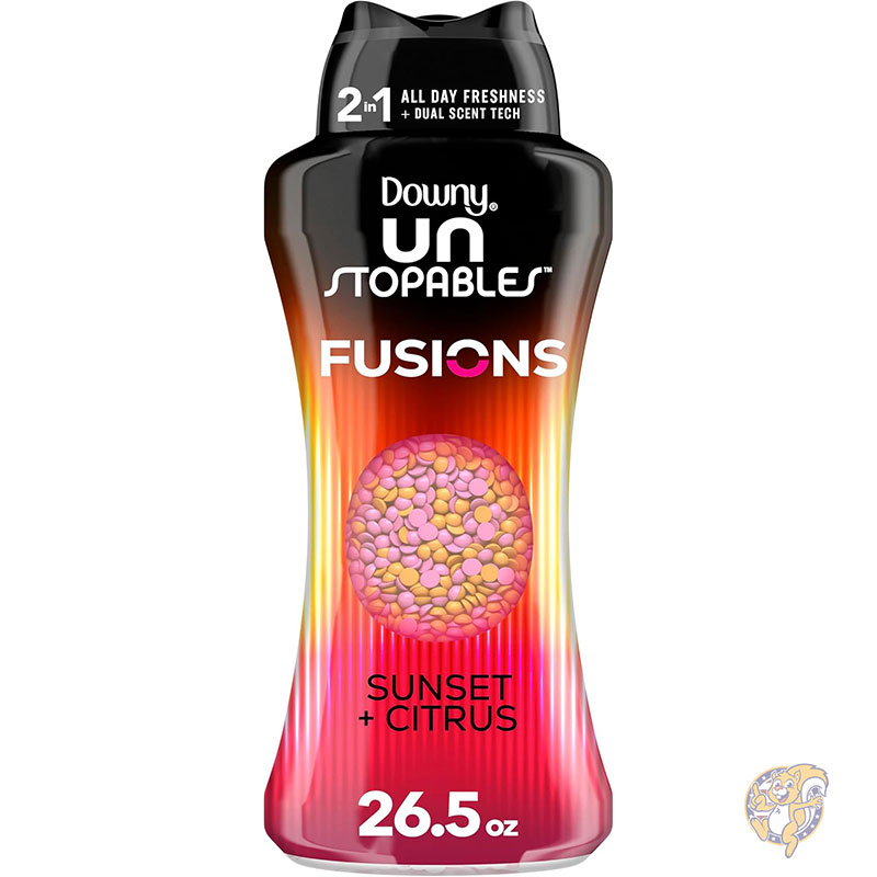 ダウニー Downy セント ブースター 衣類消臭 アンストッパブルズ フュージョン インウォッシュ ランドリー セント ブースター ビーズ サンセットとシトラスの香り 751g 2イン1 一日中爽やか 洗濯洗剤