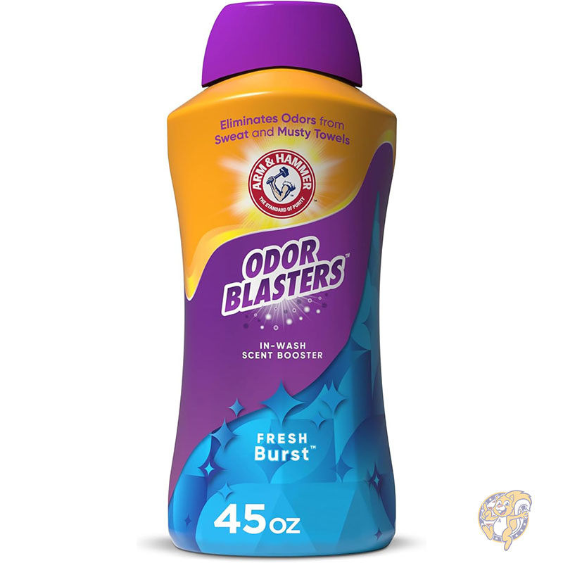 洗濯洗剤 臭気除去剤 洗濯用香りブースター フレッシュバーストの香り 45オンス 1275g ARM & HAMMER アーム＆ハンマー