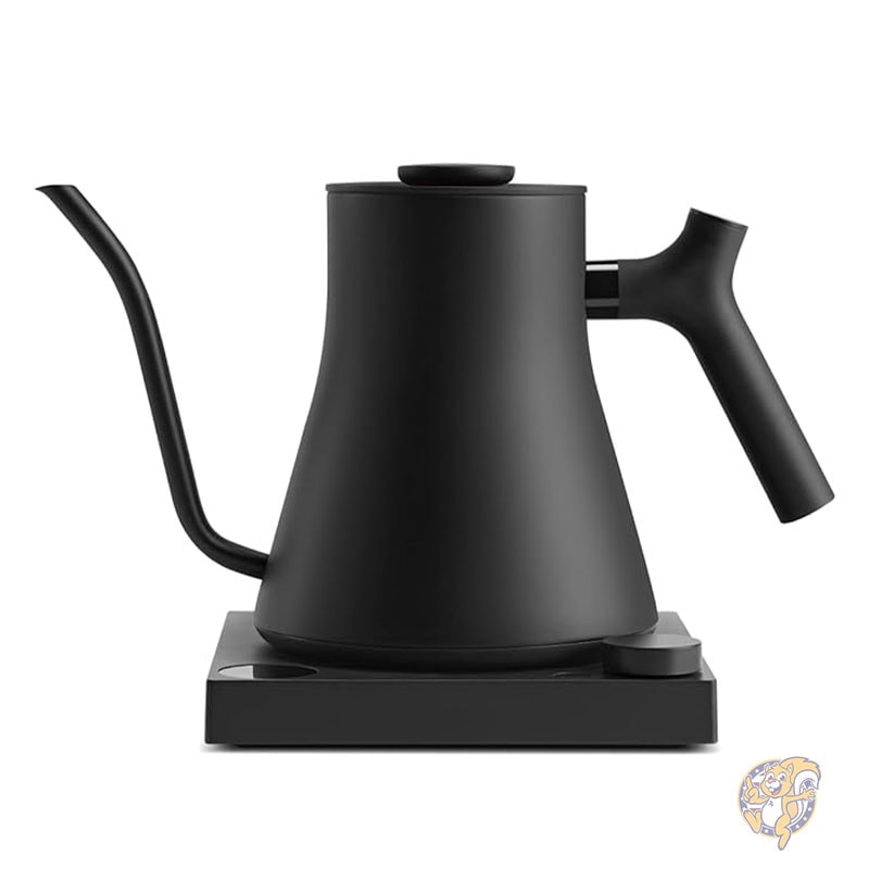 ケトル 電気ケトル Stagg EKG Pro 電気グースネックケトル ドリップコーヒー＆ティーポット ステンレススチール 急速加熱 湯沸かし マットブラック 0.9L Fellow フェロー