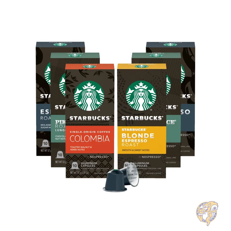 スターバックス バイ ネスプレッソ Starbucks by Nespresso オリジナルライン バラエティパック カプセル 60 個入り  個包装 小袋 小分け まとめ買い 大量 業務用