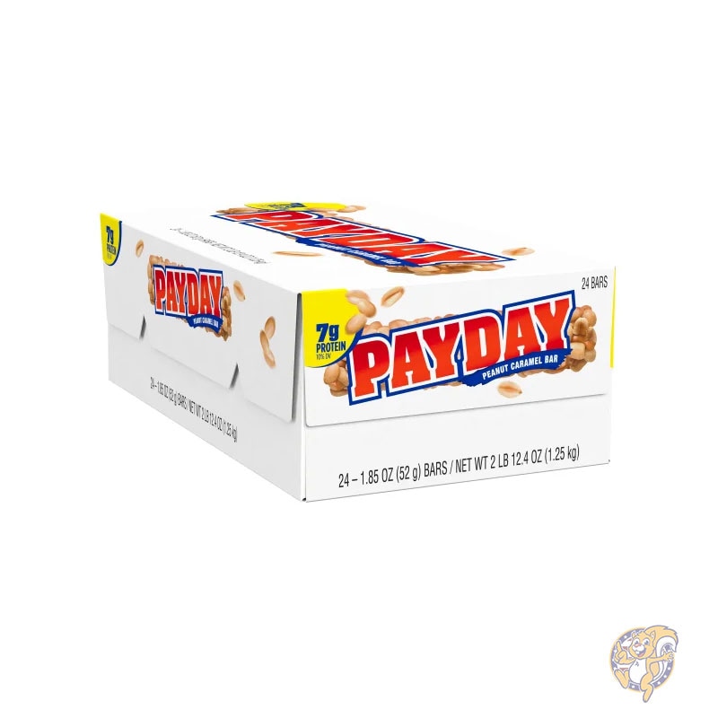 ペイデイ Payday ピーナッツ キャラメル バー 1.85オンス 52g  24個入り  個包装  まとめ買い お配り 業務用 ばらまき  景品