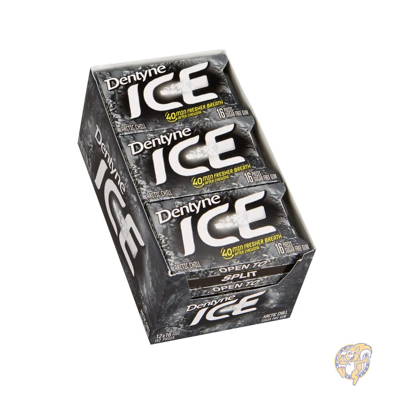 デンティン アイス Dentyne Ice シュガーフリーガム アークティック チル 16個 12個パック入り お菓子  まとめ買い 大量 業務用