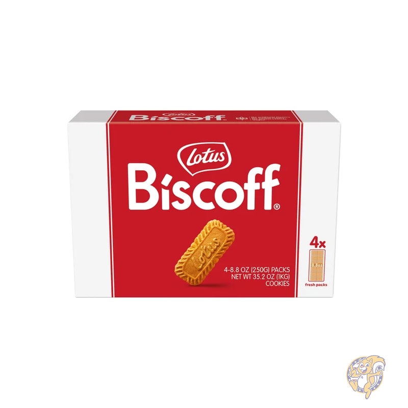 ロータス Lotus ビスコフ クッキー 249g 4 個入り お菓子 個包装 まとめ買い 大量